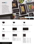 Acopa Dinnerware Matte Square Sell Sheet Acopa Dinnerware Matte Square Sell Sheet