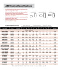 AED Cabinet Specsheet