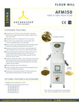 AFM150-3 Flour Mill Spec Sheet