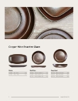 International Tableware Specsheet - Copper Mine International Tableware Specsheet - Copper Mine
