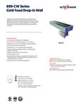 Alto-Shaam 600-CW specsheet