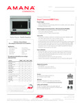 Amana HDC-Y Microwaves SS
