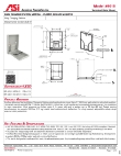 American Specilaties, Inc. 10-9015 Specsheet American Specilaties, Inc. 10-9015 Specsheet