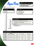 3M Aqua Pure Filtration Cartridges 3M Aqua Pure Filtration Cartridges