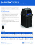 ArchTec Parkview 1 Waste Container Rectangle Opening Specs ArchTec Parkview 1 Waste Container Rectangle Opening Specs
