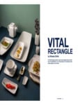 Ariane Fine Porcelain Vital Rectangle Brochure