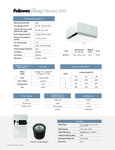 Array Recess AR1 Spec Sheet Array Recess AR1 Spec Sheet