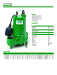 Ashland EP45 Effluant Pump Spec Sheet Ashland EP45 Effluant Pump Spec Sheet