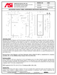 ASI 0469 Spec Sheet ASI 0469 Spec Sheet