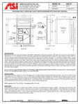 ASI 0482-R Spec Sheet