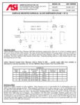 ASI 0501 Spec Sheet ASI 0501 Spec Sheet