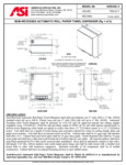 ASI 68523AC-4 Spec Sheet ASI 68523AC-4 Spec Sheet