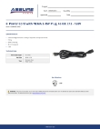 Assure Parts 190PWRCORD1 Specsheet