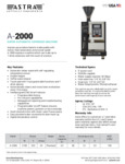 Astra Spec Sheet_Astra 2000 Astra Spec Sheet_Astra 2000