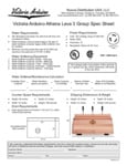 Athena Leva 3 group Spec Sheet Athena Leva 3 group Spec Sheet