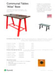 Atlas_Communal_Table Specs Atlas_Communal_Table Specs