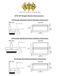 AT&S 36" Booth Specs AT&S 36" Booth Specs