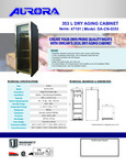 AURORA 47101_Dry_Aging_Cabinet Spec Sheet