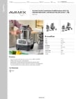 AvaMix 928AFPC5SS Specsheet