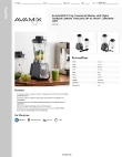 Avamix 928BL2E2J Specsheet Avamix 928BL2E2J Specsheet