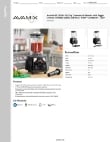 Avamix HS-7240I Specsheet Avamix HS-7240I Specsheet