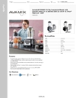 Avamix 928BX2100KS Specsheet