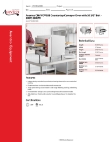 Avantco Equipment TT-P11-208 Specsheet Avantco Equipment TT-P11-208 Specsheet