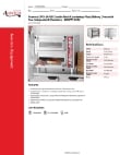 Avantco Equipment 177DPO18DD Specsheet