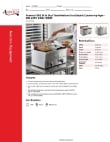 Avantco Equipment CKEF-2(8L)-H Specsheet