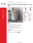 Avantco Equipment 177FFES50N Specsheet