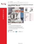 Avantco Equipment 177MIX8GWH Specsheet