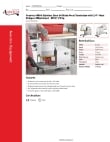 Avantco Equipment 177MT64KT34 Specsheet