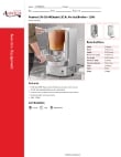 Avantco Equipment 177VBE101A Specsheet