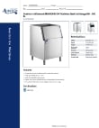 Avantco Ice Machines 194EBIN50030 Specsheet