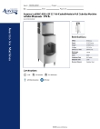 Avantco Ice Machines 194KMC420H2F Specsheet Avantco Ice Machines 194KMC420H2F Specsheet