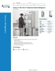 Avantco Refrigeration 178A23RGHC Specsheet Avantco Refrigeration 178A23RGHC Specsheet