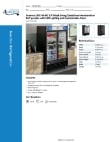 Avantco Refrigeration G1.2BM2F-HC BLACK Specsheet