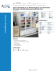 Avantco Refrigeration 178GDC69WC Specsheet Avantco Refrigeration 178GDC69WC Specsheet