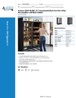 Avantco Refrigeration G1.2BM2F-WINE-HC BLACK EXT BLACK INT Specsheet Avantco Refrigeration G1.2BM2F-WINE-HC BLACK EXT BLACK INT Specsheet