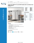Avantco Refrigeration 178Z2FWMS Specsheet Avantco Refrigeration 178Z2FWMS Specsheet