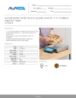 AvaWeigh PSE-150 Specsheet AvaWeigh PSE-150 Specsheet
