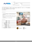 AvaWeigh 334BS150TK Specsheet