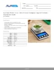 AvaWeigh 334PPC16 Specsheet