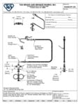 FAUCET DECK MT SNGL W/60' HOSE & HOOK,VB 3.16 GPM FAUCET DECK MT SNGL W/60' HOSE & HOOK,VB 3.16 GPM
