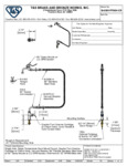 FAUCET FILLER DECK MT SNGL W/ 96" HOSE ANGL 2.2GPM FAUCET FILLER DECK MT SNGL W/ 96" HOSE ANGL 2.2GPM