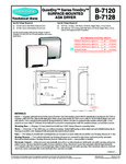 B-7120-7128 Spec Sheet B-7120-7128 Spec Sheet