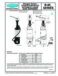 B-85 Series Spec Sheet