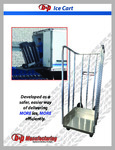 B&P MANUFACTURING ICE CART W/ FOOT BRAKE SYSTEM spec sheet B&P MANUFACTURING ICE CART W/ FOOT BRAKE SYSTEM spec sheet