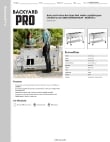 Backyard Pro 554BPGST4WLP Specsheet