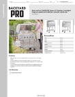 Backyard Pro KIT Specsheet Backyard Pro KIT Specsheet